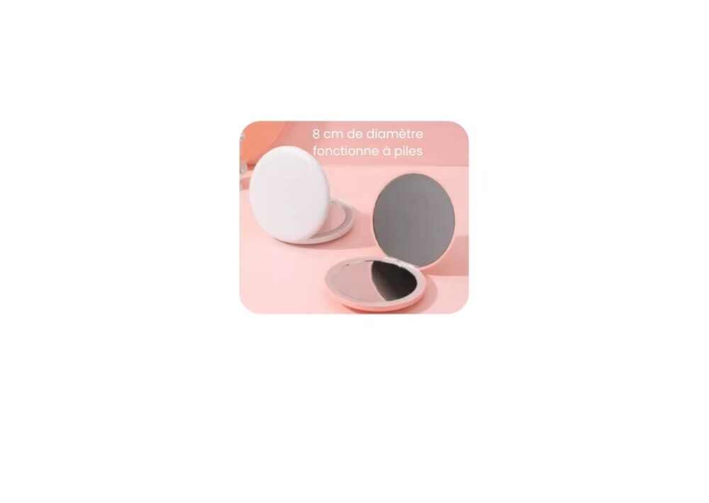 Miroir LED Grossissant
