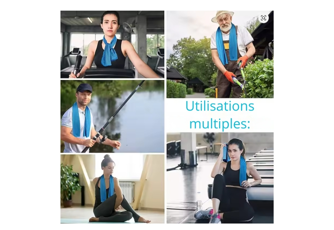 COOL POCKET -Mini Serviette Effet Fraîcheur – Image 8